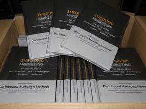 Inbound-Marketing Buch unpacking